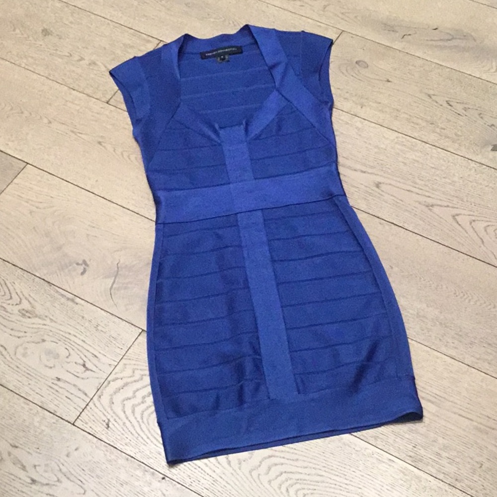 French Connection Blue Mini Dress